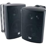 Dual LU43PB Indoor/Outdoor Speakers (Black)