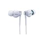 SONY ���^�C���i�[�w�b�h�t�H�� EX300SL �z���C�g MDR-EX300SL/W