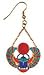 Winged Scarab Earrings - Collectible Dangle Jewelry Accessory Jewel