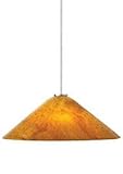 Tech Lighting 700MOLRKAZ MO-MINI LARKSPUR BEACH PENDANT, Monorail - Mini Larkspur Antique Bronze Finish - Beach Amber Color