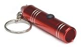 LED KEY CHAIN LIGHT/2 PK W/ BATTERIES