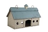 Barnstorm Birdhouse Blue Roof Long