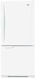 Review LG  / LG LRBN20512WW 19.7 Cu. Ft. Bottom Freezer Refrigerator with Swing Freezer Door & 2 Clear Humidity Crispers: White