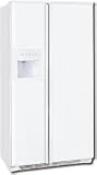 Frigidaire Gallery Series GHSC39ETJW 22.6 cu. ft. Counter-Depth Side-by-Side Refrigerator with 3 Glass Shelves, Gallon Door Storage, 3 Humidity Controls, External 7 Button Ice/Water Dispenser and Requires Custom Panels: White Trim