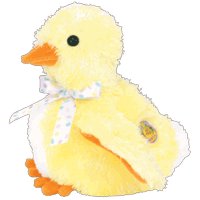 TY Beanie Baby - PEEPERS the Chick (BBOM March 2004)