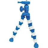 Sunpak Flexpod Plus Gripper Flexible Compact Tripod with Ball Head, Supports 16 oz. – Blue / White