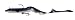 Okuma Fishing Tackle Savage Gear Real Eel Prerigged Slow Sinking Lure, Blue Back Pearl, 8-Inch - 1 1/3 Ounce