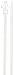 Push Mount Tie, 40lbs Tensile Strength, 1.59" Bundle Diameter, 0.139" Width, 6.125" Length
