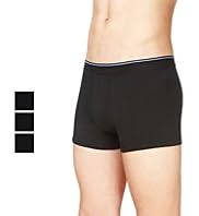 3 Pack Authentic Cool & Fresh™ Stretch Cotton Hipsters with Stay New™