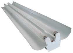 LumaPro 2NAX6 Industrial Fluorescent Fixture, F32T8