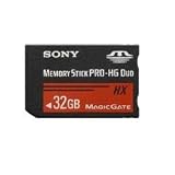 Sony MSHX32B 32GB Memory Stick Pro-HG Duo HX without Adapter