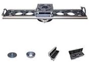 Cineped 3.5' Rotational Camera Slider Kit, Includes 3.5' Rotational Camera Slider W/Case, Quattro/4leg W/case, 100mm Adapter, 150mm Adapter