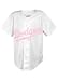 Los Angeles Dodgers Pink Girls Home Replica Jersey, Size= Medium
