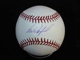 Delgado, Carlos Autographed/Hand Signed MLB Baseball on the sweetspot