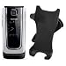 PREMIUM RUBBERIZED COATED ELITE SWIVEL BELT CLIP HOLSTER for NOKIA 6555 - RETAIL PACKAGING