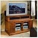 Encore Home Entertainment by APA Marketing PLS-62 - Southfiled Plasma Lift Console in Brown Cherry