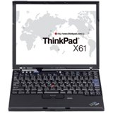 Lenovo ThinkPad X61 7673 - Core 2 Duo T7300 / 2 GHz - Centrino Pro - RAM 1 GB - HDD 80 GB - GMA X3100 - Gigabit Ethernet - WLAN : 802.11a/b/g, Bluetooth 2.0 - TPM - fingerprint reader - Win XP Pro - 12.1 TFT 1024 x 768 ( XGA ) - Microsoft Office Ready