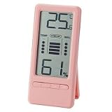 LCD 温湿計 LHK015-PK ピンクの画像