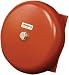 Wheelock Series 43T 10-in AC Bell, 24VAC, Red