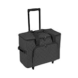 Hemline Sewing Machine Trolley in Black