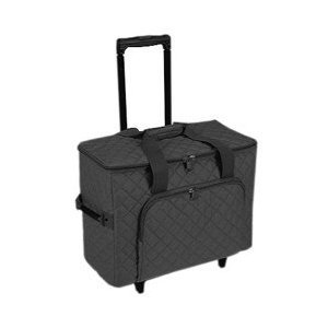 Hemline Sewing Machine Trolley in Black