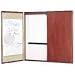 Quartet 851 Cabinet 48 by 48 by 24-Inch, Fabric/Dry-Erase/Porcelain/Steel, White/Mahogany Frame
