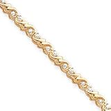 14k A Diamond tennis bracelet X817A