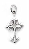 925 Sterling Silver Gothic Cross Pendant