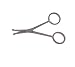 Pet Supplies : Satin Dragon Shears - 4 in. Ear/Nose Scissors