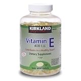 Kirkland Signature Vitamin E 400 IU - 500 Softgels