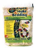 Zoo Med Laboratories Aspen Snake Bedding Natural 4 Quarts - SB-4