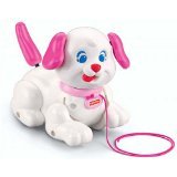 Fisher Price Lil' Snoopy Pink Dog Pull Puppy by Lil' Snoopy