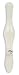 Doc Johnson Glass Dreams 9-Inch Clear Double Ended