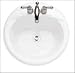 American Standard Acclivity Counterop Sink w/ 8in Centers - 3409,803/3409.803