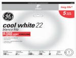 G E Lighting 33774 22-Watt Cool White Circline Tube Fluorescent Light Bulb - Quantity 12 Fluorescent Bulbs On Sale