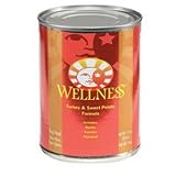 Wellness Canned Dog Food for Adult Dogs, Turkey and Sweet Potato Recipe (Pack of 12 12.5 Ounce Cans)