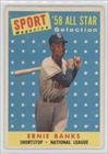 1958 Topps #482 - Ernie Banks AS