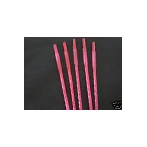 Tupperware Whistle Straws Reusable Set of 20 Pink by Tupperware