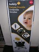 Safety First Deluxe Double Umbrella Stroller