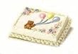 Dollhouse Miniature Baby Shower Decorated Sheet Cake