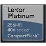 Lexar 256MB Compact Flash Card
