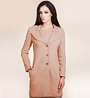 Per Una Speziale Pure Wool Peplum Hem Coat