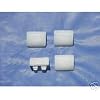 Hayward AXV414P Pod Shoes for Concrete, 4-Pack