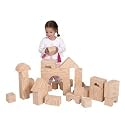 Jumbo Foam "Wooden" Blocks