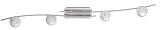 Deckenbogen, 4-flammig, matt/chrom – Fischer 14874