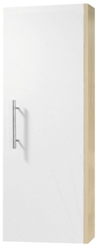 Fackelmann 82041 DOMINO Hängeschrank 1-türig, H/B/T 90x30x24 cm