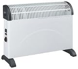 Micromark Convector Heater Electric 2kW White and Black Ref MM53528