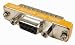 Adapter, Serial, DB9 F/DB25 M,Slim Line