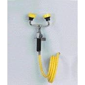 Bradley Eye And Face Wash With Hand-Held Dual Sprayhead, Wall Mounted by Bradley Corporation