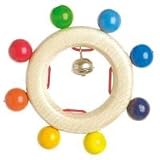 Review Big Jigs  / Wooden Circular Rattle with Bell